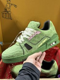 1A8FN8 Designer Sneakers Trainer Green Color Shoes Fashion Chaussures Big Size Best Quality Fast Ship Size46