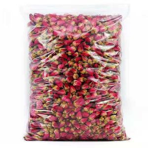 1bag 200g Natuurlijke Organi Gedroogde Rode Rose Buds Bloem Mini Rose Bud DIY Wedding Decoratieve Confetti Crafts Geurige Voor Bath 210624