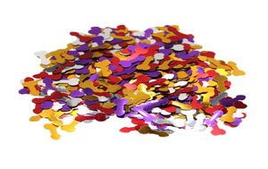 1 sacs plus de couleurs Willy confettis mariage enterrement de vie de jeune fille soirée de poule décoration événement fournitures 191m1479919