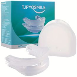 Orthèse molaire Anti-ronflement, 1 boîte, attelle de meulage des dents, protection contre la Pause respiratoire du sommeil, attelle anti-ronflement, dispositif anti-ronflement