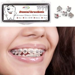 1 doos Tandheelkundige Beugel, Beugels Voor Bretels, Tandenbeugels Tanden Model Mini Beugels