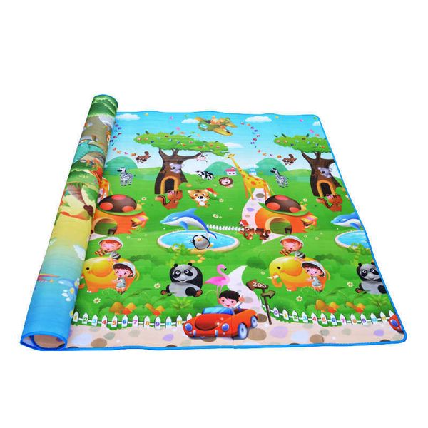 1 cm de espesor Crawling Baby Play Mat Educativo Alfabeto Juego Niños Alfombra para niños Puzzle Actividad Gimnasio Alfombra Eva Foam Toys 210724