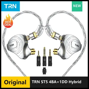 1DD Hybride Opknoping In Ear Headset 10 Drivers Unit HIFI DJ Monitor Oortelefoon Oordopjes Ruisonderdrukking Voor BAX Kirin