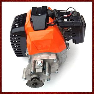 Motor de 2 tiempos 1E44-5 49cc con caja de cambios para mini moto de cross, bicicleta de bolsillo, piezas Mini atv MFD11