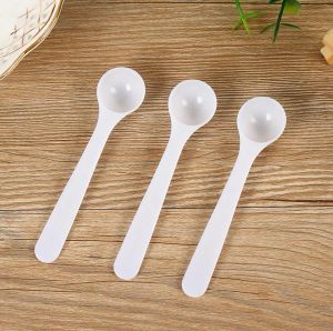 1 g / 2 ml Plastique à mesurer la cuillère pour le lait de café Scoop de cuisine en poudre