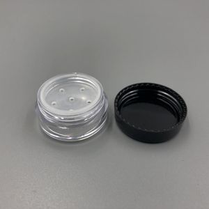 1G ML plastique poudre bouffée conteneur pot cas maquillage pots cosmétiques visage poudre fard à joues boîte de rangement avec couvercles tamis Mnwbx