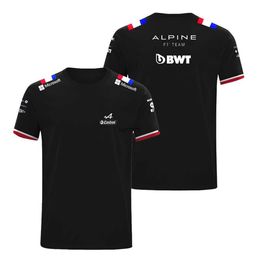 1J0p 2023 T-shirts T-shirts pour équipe F1 Mentes et femmes pour hommes et femmes