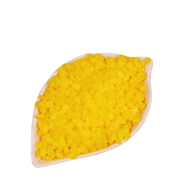 1 kg de fabrication de cire de calage jaune granulaire
