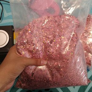 1KG1000g Holographique Nail Hexagon Glitters Poudre Mélange Chunky Bulk Paillettes DIY Symphonie Nail Art Polonais Flocons Décorations # 240202