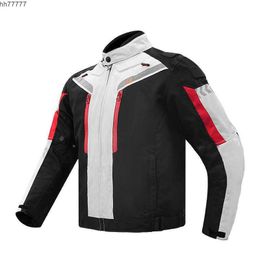 1KKS 2023 Herenjacks F1 Racing Suitmen's Summer Motorcycle Riding Reflective Ademende mode Mesh Jacket Waterdicht