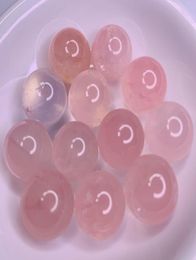 1LB 1320 mm belle petite taille roche naturelle rose quartz pierre boule de cristal sphère de cristal cristal guérison cadeau d'affaires 3907895