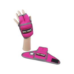 Gants de poids roses de 1 lb, gants d'entraînement de musculation et de Fitness pour femmes Q0108