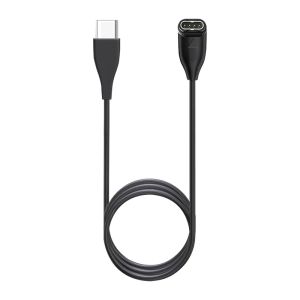 Piezas de repuesto de cable de carga de 1m/17 cm Micro USB Tipo-C Reloj Cable de cargador portátil de alambre para Garmin Fenix 7/7S/7X/6/6S