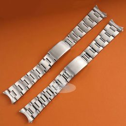 1m 17 mm 19 mm 20 mm en acier inoxydable Remplacement du bracelet de montre Oyster Fits Watch Strap Femmes Bandouges de montre Hommes 240408