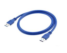 1m 18m 3m 5m USB 30 Kabel Super Speed Extension Cable USB 30 Een mannelijke tot mannelijke gegevenskabel Blauwe kleur OD 60mm6794325