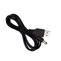 Câbles d'alimentation 1M 2A, Port USB 2.0 à 5.5x2.1mm, connecteur Jack baril 5V DC, câble pour tablette MP3 MP4