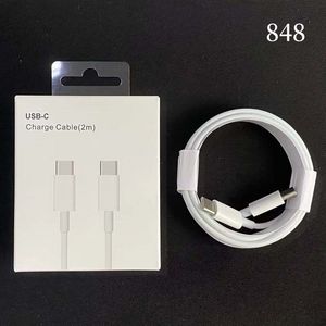 1M 2M 20W Câbles PD C à C Type C Câble USB C Cordon Ligne Chargeur de données Fil pour iphone 15 Samsung S10 S20 S22 Note 10 HTC LG avec boîte de vente au détail