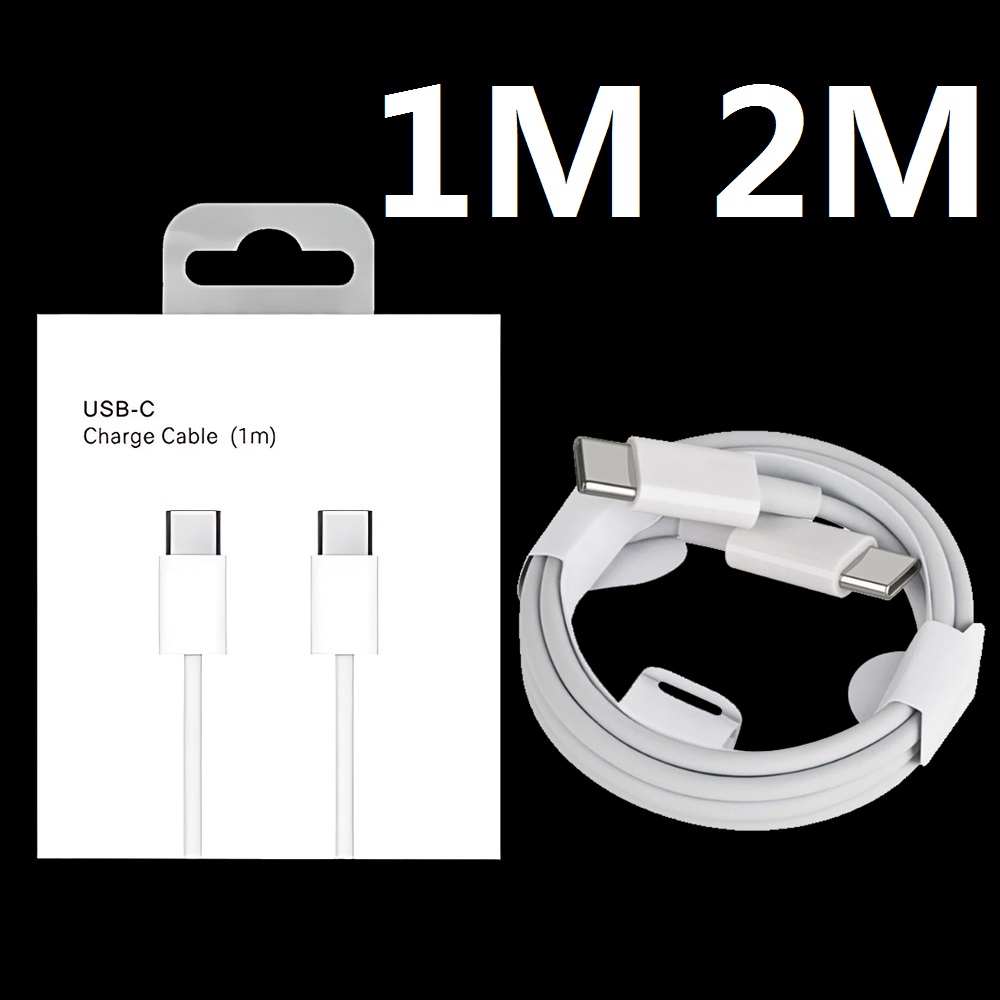1M 2M 20W PD 케이블 C에서 C 타입 C USB C USB C 케이블 코드 라인 데이터 충전기 Samsung S10 S20 S22 Note 10 HTC LG 소매 상자