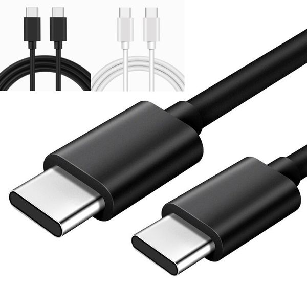 1m 3FT 2M 2A Cables de cargador USB-C de carga rápida Micro tipo c Cable USB Línea de cable para Samsung S8 S9 S10 NOTA 20 S23 HTC Android Phone PC