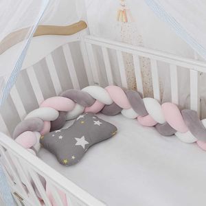 1 M/2 M/3 M bébé lit pare-chocs Tour De Lit Bebe berceau/lit pare-chocs Cunas Para El Bebe Tour De Lit Bebe Tresse Q0828