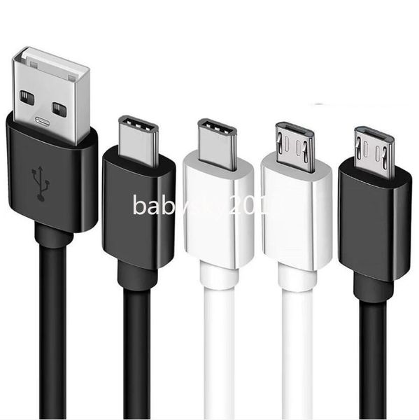 Câble de chargement rapide 2A Micro Usb de Type c, 1m 2m 3m, pour Samsung Galaxy S8 S9 S10 S22 S23 Htc Lg B1