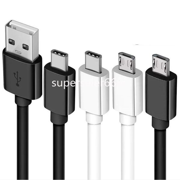 Câble de chargement rapide 2A Micro USB de Type c, 1m 2m 3m, pour Samsung Galaxy S8 S9 S10 S22 S23 Htc Lg S1