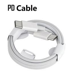 1m 2m snelle snel oplaadtype C om te typen C USB C Cable Cord Line voor iPhone 20W Kabels Samsung Galaxy Android -telefoon