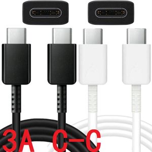 1m 3ft 25W 3A câble de charge rapide Type c USB câbles USB C fil pour Samsung Galaxy S8 S10 Note 10 S20 S22 S23 Huawei téléphone Android