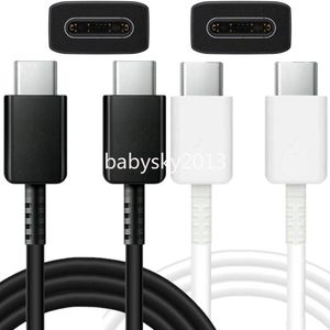 1m 3ft 25W 3A câble de charge rapide Type c USB câbles USB-C pour Samsung Galaxy S8 S10 Note 10 S20 S22 S23 Huawei B1