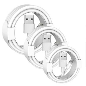 1m/3ft TPE USB Type C oplaadkabels voor Samsung Galaxy S20 S9 S8 Xiaomi Huawei Fast Charge Android mobiele telefoon Type-C