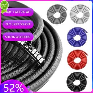 1m autodeurbeschermer rand Scratch Strip Guard Trim Automobile Door Anti Bollision Protection met stalen autostyling