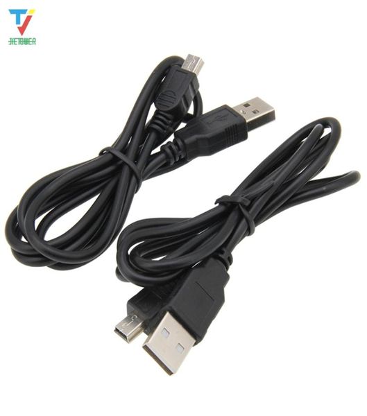 Cable de datos de carga de 1m Mini USB 20 A macho A Mini adaptador B de 5 pines para reproductor MP3 Mp4 cámara Digital teléfono alta calidad 9162483