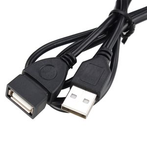 1m USB 2.0 Extension Cable Line Mannelijk naar vrouwelijk gegevenssnoer voor laptop pc harde schijf