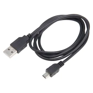 Câbles d'extension de chargeur de données USB 2.0 à Mini 5 broches, 1M, cordon de chargement pour contrôleur Sony PS3