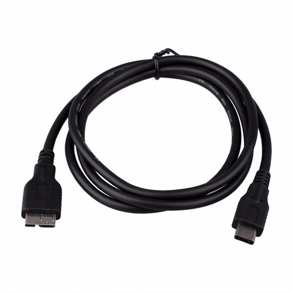 Freeshipping 1M Cable USB Tipo C USB 3.0 Macho a Micro USB Adaptador Convertidor Cable para Macbook