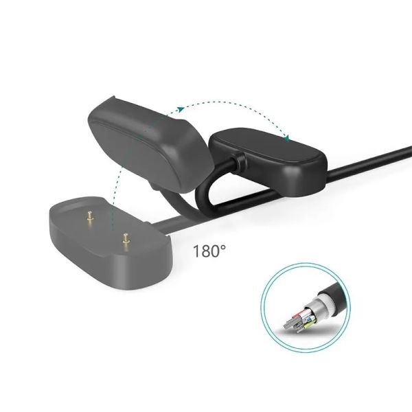 Câble de charge USB 1M pour Amazfit GTR 4 GTR3 3 Pro GTS 4/3 Chargeur de quai de montre intelligent pour GTR2 GTR2E BIP U T-REX PRO T-REX 2 GTS3