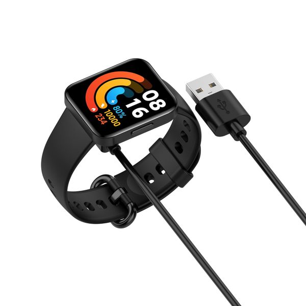 Câble de charge USB 1M pour Xiaomi Redmi Watch 2/2 Lite / 3 Cordon de données du chargeur pour Xiaomi Band7 Pro SmartWatch Magnetic Charging Dock
