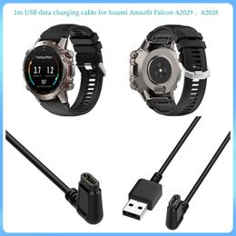 Câble de chargement de données USB de 1m pour huami Amazfit Falcon A2029, cordon de chargeur de remplacement, accessoires de montre intelligente