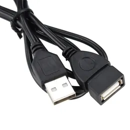 1m USB -verlengkabel Type een mannelijke naar vrouwelijke gegevensoverdracht oplaadlader koorddraad