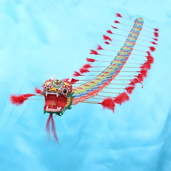 1m17m chinois Dragon traditionnel Kite Creative Design Kite Kite Enfants Outdoor Fun Sports Toy Kites Accessoires 240430