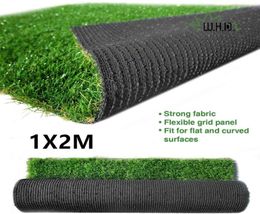 1m2m tapis extérieur herbe artificail pour les patios décoration de paysage intérieur pelouse matre synthétique pour chien