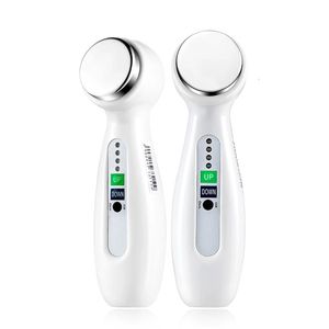 1 MHz Ultrasonic Body Cleaner Massager Machine Handheld Galvanic Spa Skin Restanding Corpy Sinming Ruinking Repoval Massage 240418