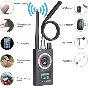 1 MHz-6 5 GHz K18 détecteur de caméra multifonction caméra GSM o Bug Finder GPS Signal lentille RF Tracker détecter produits sans fil309S286c9266016