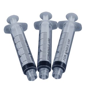 Seringues Luer Lock de 1ml 3m 5ml 10ml 20ml 30ml 50ml 100ml avec vis, aiguilles et capuchons à pointe émoussée pour seringue de distribution industrielle