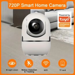 1MP 720P / 2MP 1080P / 3MP 1296P Smart WiFi-camera Thuis Binnen Gebruikt Beveiliging IP-camera Babyfoon, bewegingsdetectie en tracking, afstandsbediening, met USB-kabel