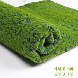 1Mx1M 2Mx1M Tapis D'herbe Vert Pelouses Artificielles Gazon Tapis Faux Gazon Maison Jardin Mousse Pour La Maison Plancher De Mariage Décoration 1029244R