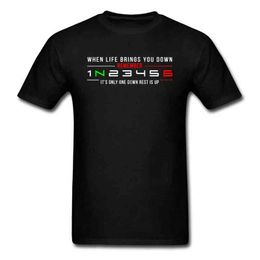 1N23456 Motorfiets Slim Fit T-shirts voor Mannen Racer Motor Snelheid Motor Auto Auto Biker T-shirt Alle katoen Zomer Tops Tees G1222
