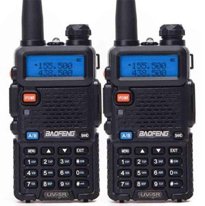 1 Of 2 STUKS Baofeng BFUV5R Ham Radio Draagbare Walkie Talkie Pofung UV5R 5 W VHFUHF Dual Band Twee Manier UV 5r CB 2108179890203