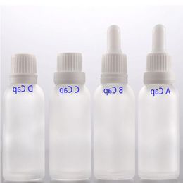 1oz 30 ml vorstglazen flessen voor druppel Essentiële olie E Liquidfles 440 stks met sabotage deksels CBQCU