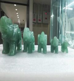 1P verschillende maten dongling jade olifanten ornamenten gesneden met de hand9076788